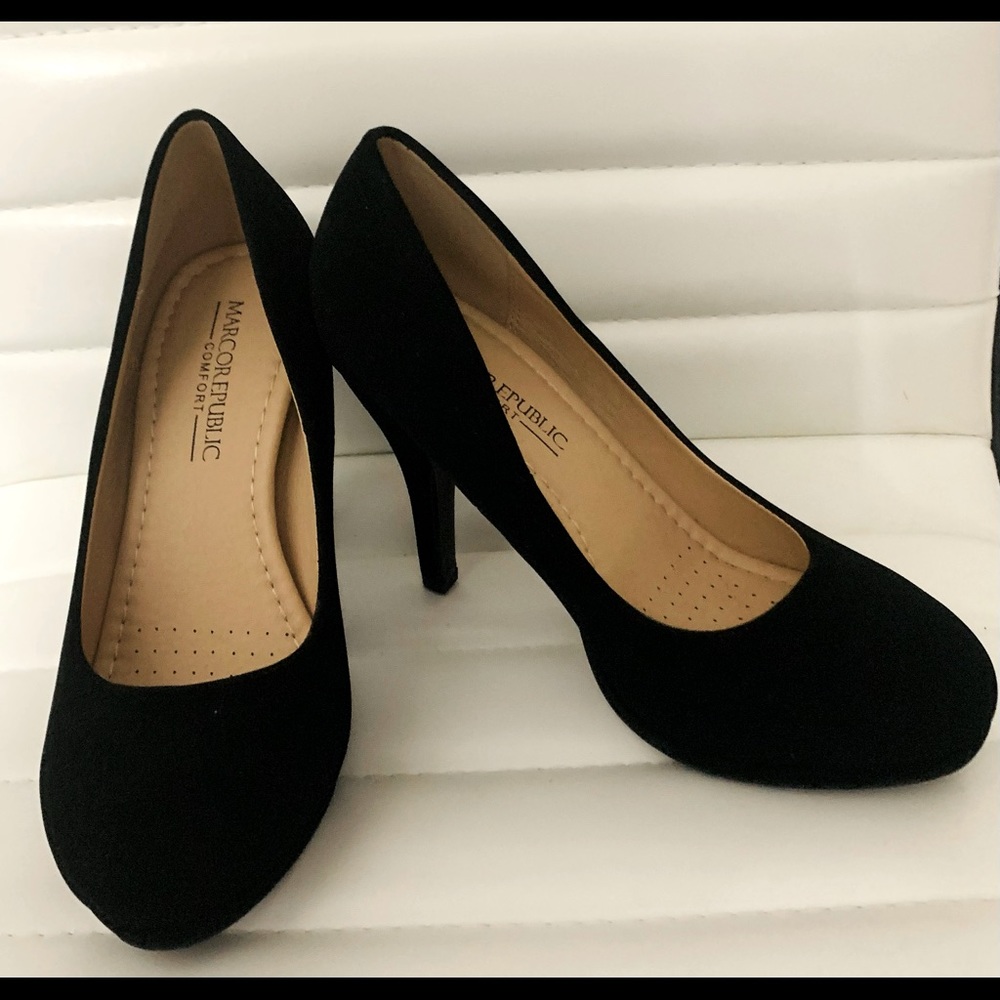 Marco Republic Comfort ~ Black high heel